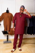 Maroon Kaftan Boutique Showcase