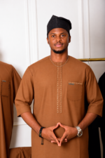 Polished Caramel Kaftan Portrait